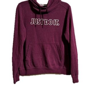 Women’s Nike Purple Hoodie Sweatshirt Size Medium